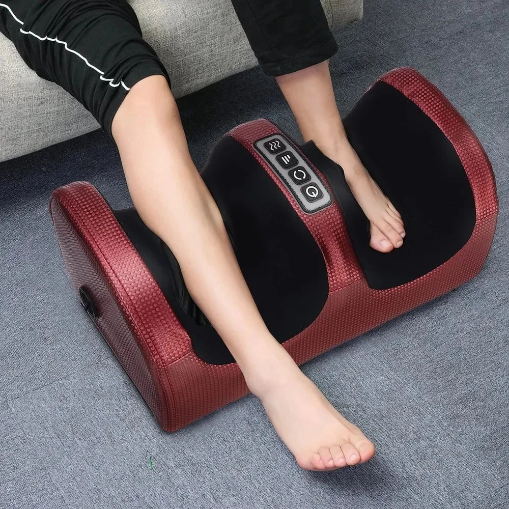 Shiatsu Foot Massager with Heat — Deep Kneading Therapy for Foot Pain Relief