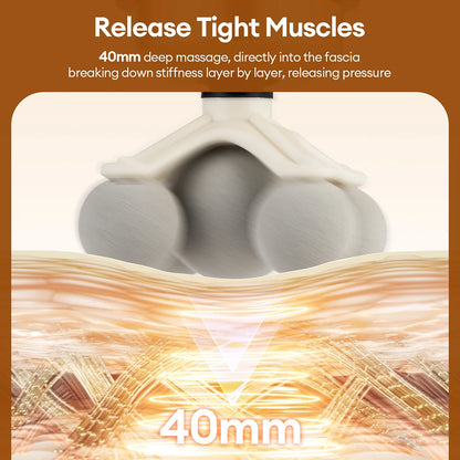 11-in-1 Percussion Massage Gun — 99 Adjustable Speeds