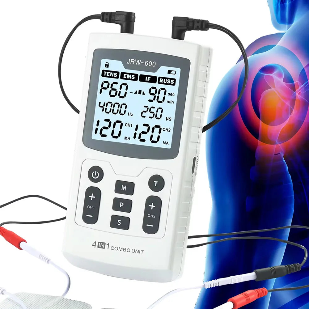 EMS Muscle Stimulator — Electronic Pulse Therapy for Muscle Pain Relief
