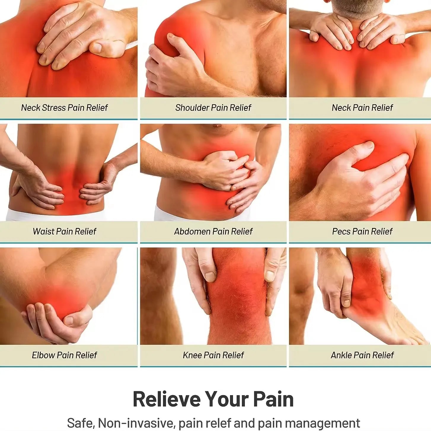 EMS Muscle Stimulator — Electronic Pulse Therapy for Muscle Pain Relief