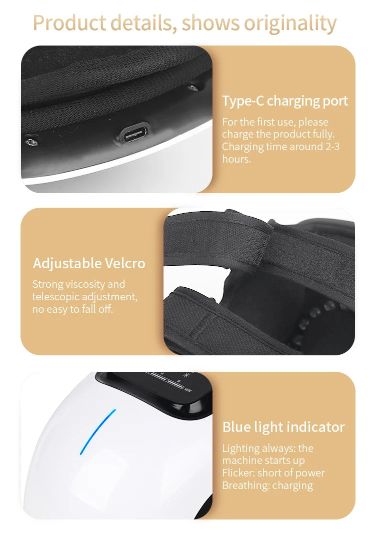 Smart Knee Massager — Infrared Heat and Vibration Therapy for Knee Pain Relief