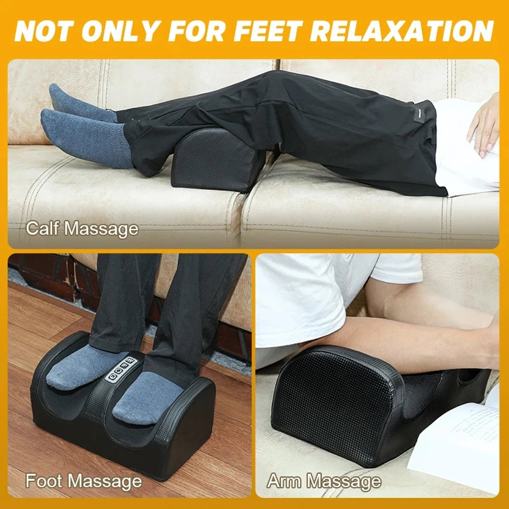 Shiatsu Foot Massager with Heat — Deep Kneading Therapy for Foot Pain Relief