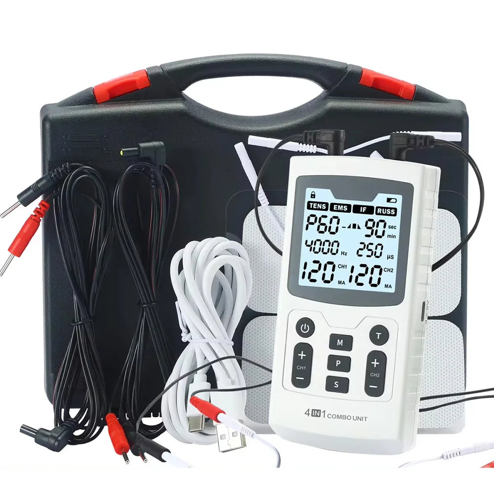 EMS Muscle Stimulator — Electronic Pulse Therapy for Muscle Pain Relief